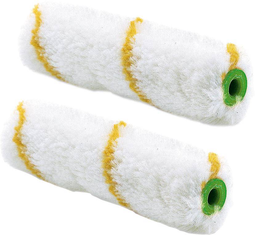 Farbwalze Gelbfaden 10cm VE a 2 Stück Nölle PROFI BRUSH-0