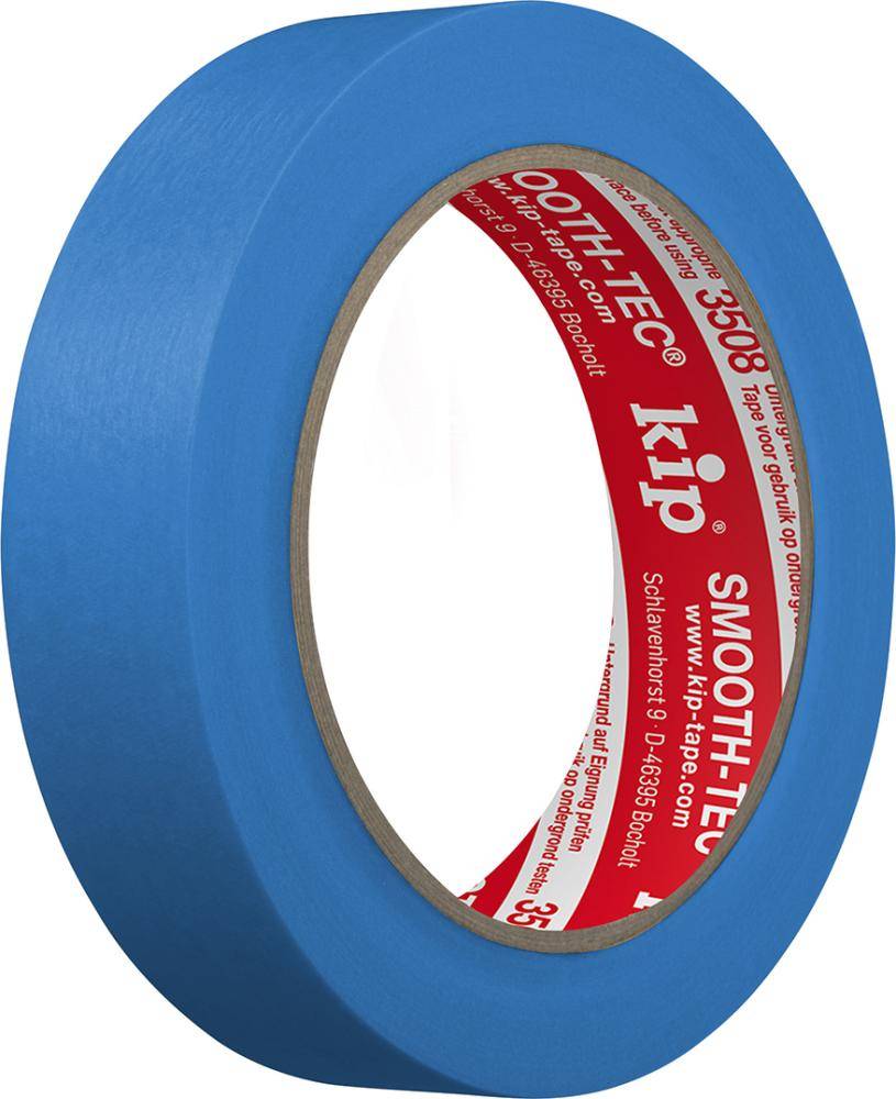 3508 SMOOTH-TEC blau Glattkrepp 24 mm x 50 m-0