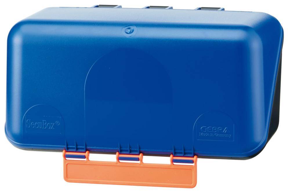 Aufb.Box SECU Mini ohne Gebotszeichen, blau - Artikel: 4002321411004-0