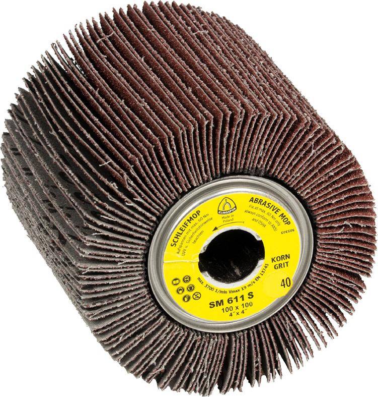 Schleifmoprad SM611 K60 100x100x19mm Klingspor - Artikel: 4014855055746-0