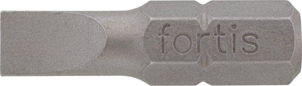 Bit zähhart 1/4" DIN3126 C6,3 Schlitz 5,5x1,0x25mm 10er Pack FORTIS - Artikel: 4317784775588-0