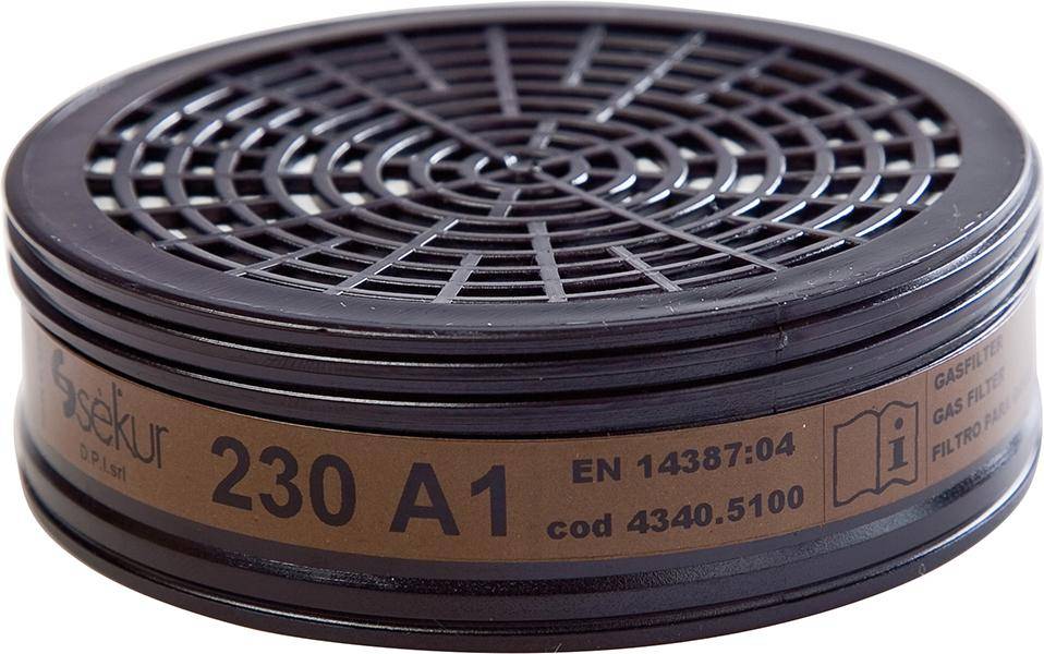 Ekastu Safety Filter 230, A1 für Polimask 230(Pck. a 2St.)-0