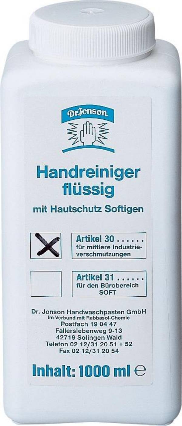 Handreiniger flüssig 1L Dr. Jonson