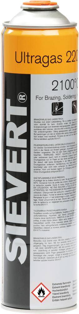 Gaskartusche "Ultragas" 380 ml Sievert-0