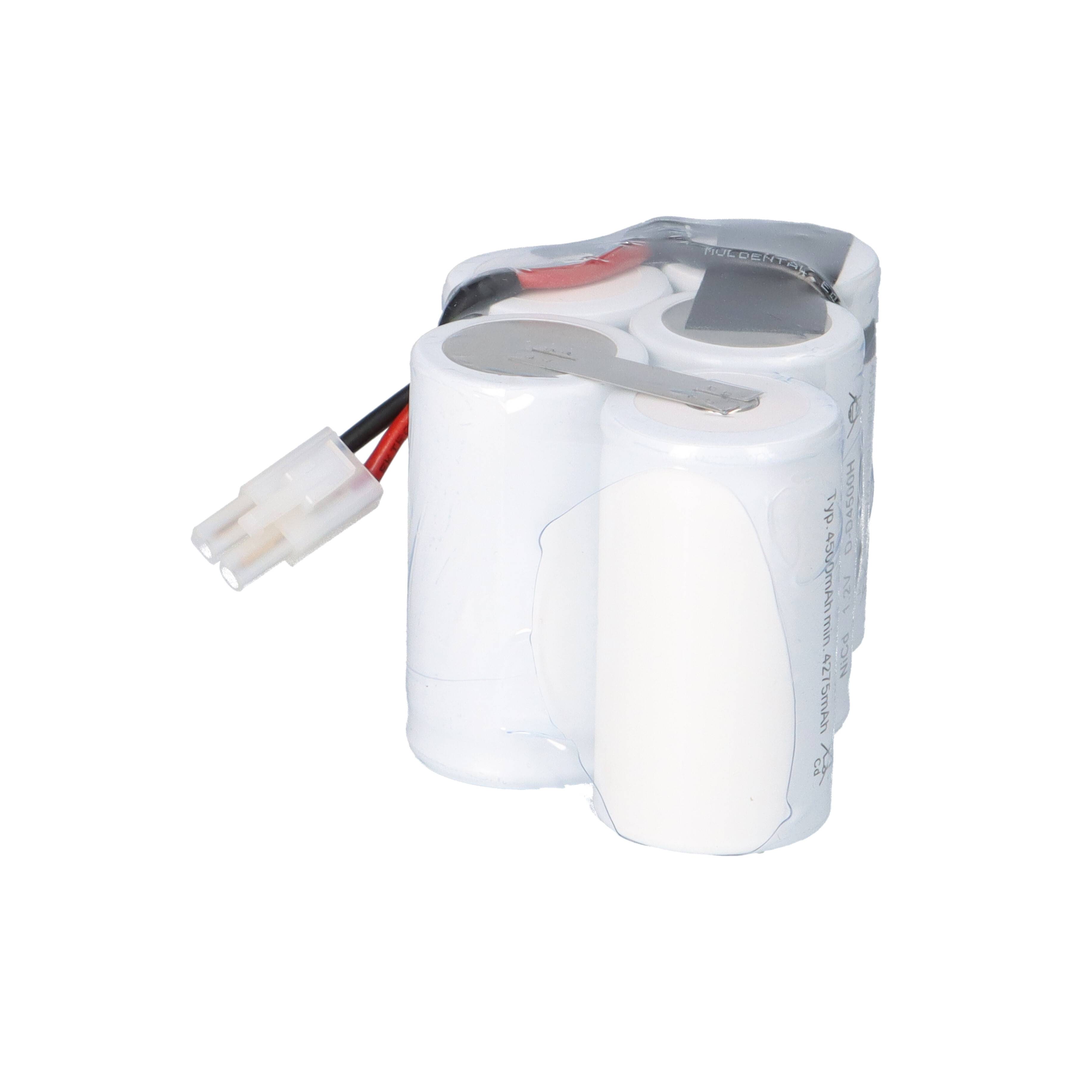 Notleuchten-Akku 6V 4500mAh NiCd F2x3 – Tamiya-Stecker – Hochtemperatur-2