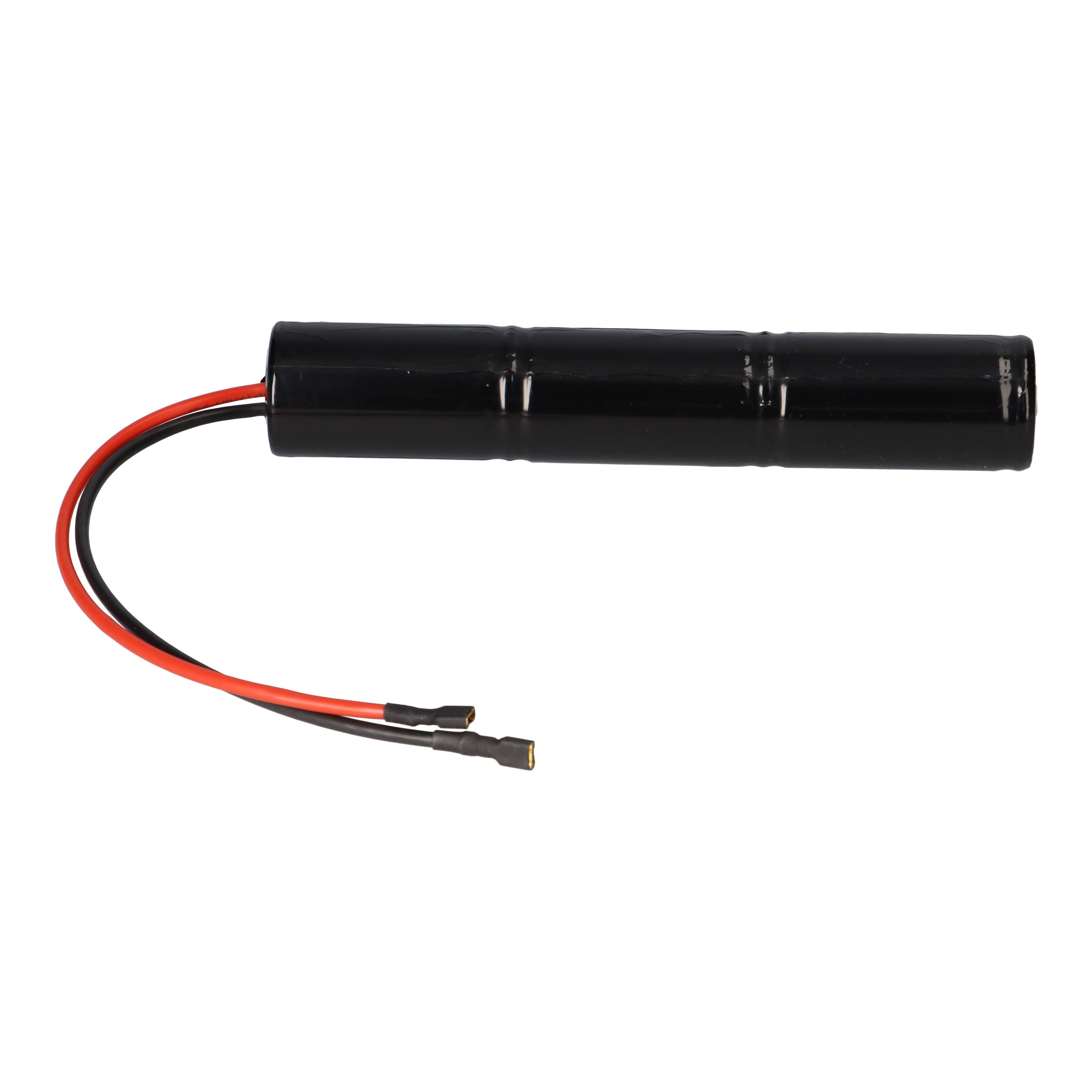 Notleuchten-Akku 3,6V 4000mAh NiCd L1x3 – Kabelschuhe-1