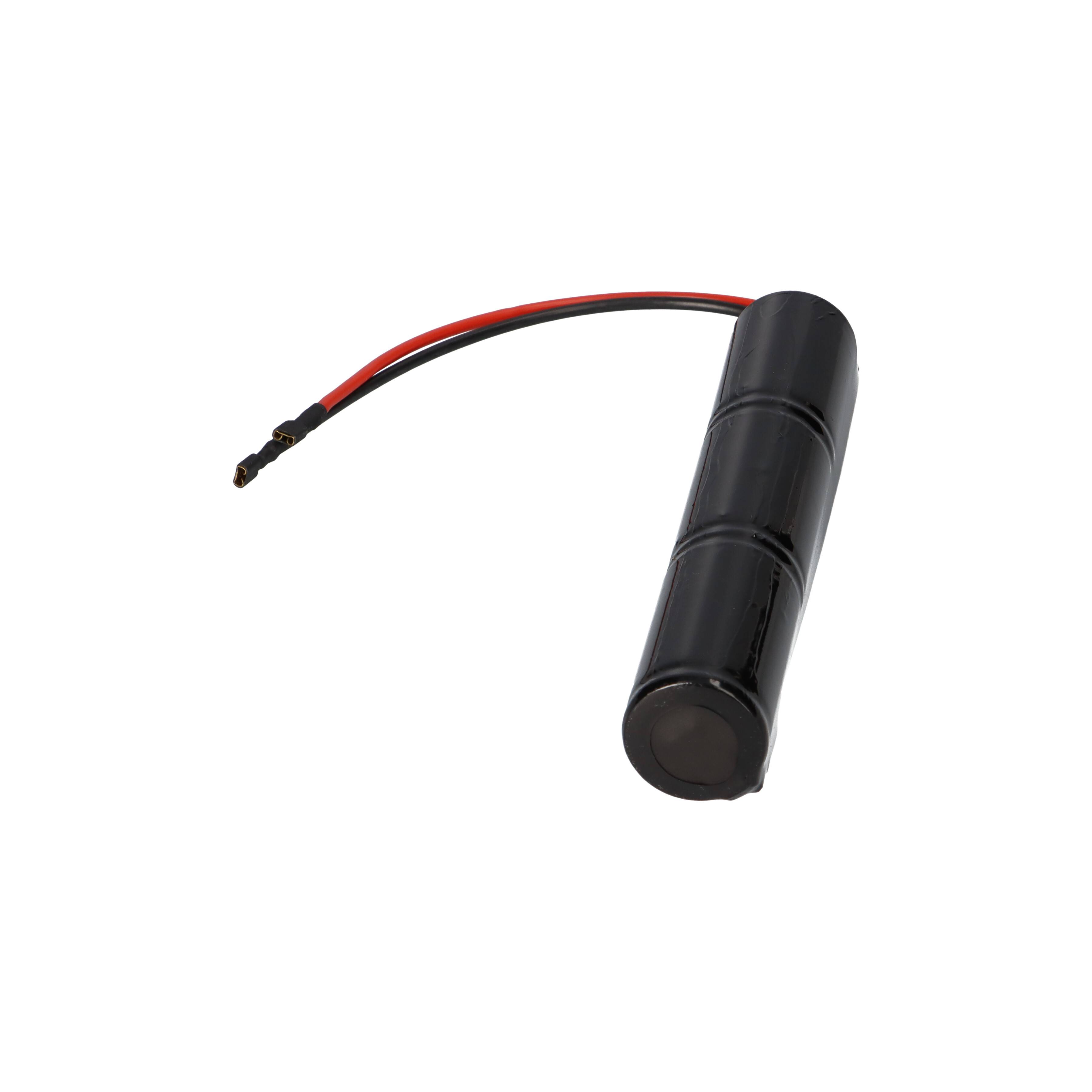 Notleuchten-Akku 3,6V 4000mAh NiCd L1x3 – Kabelschuhe-2