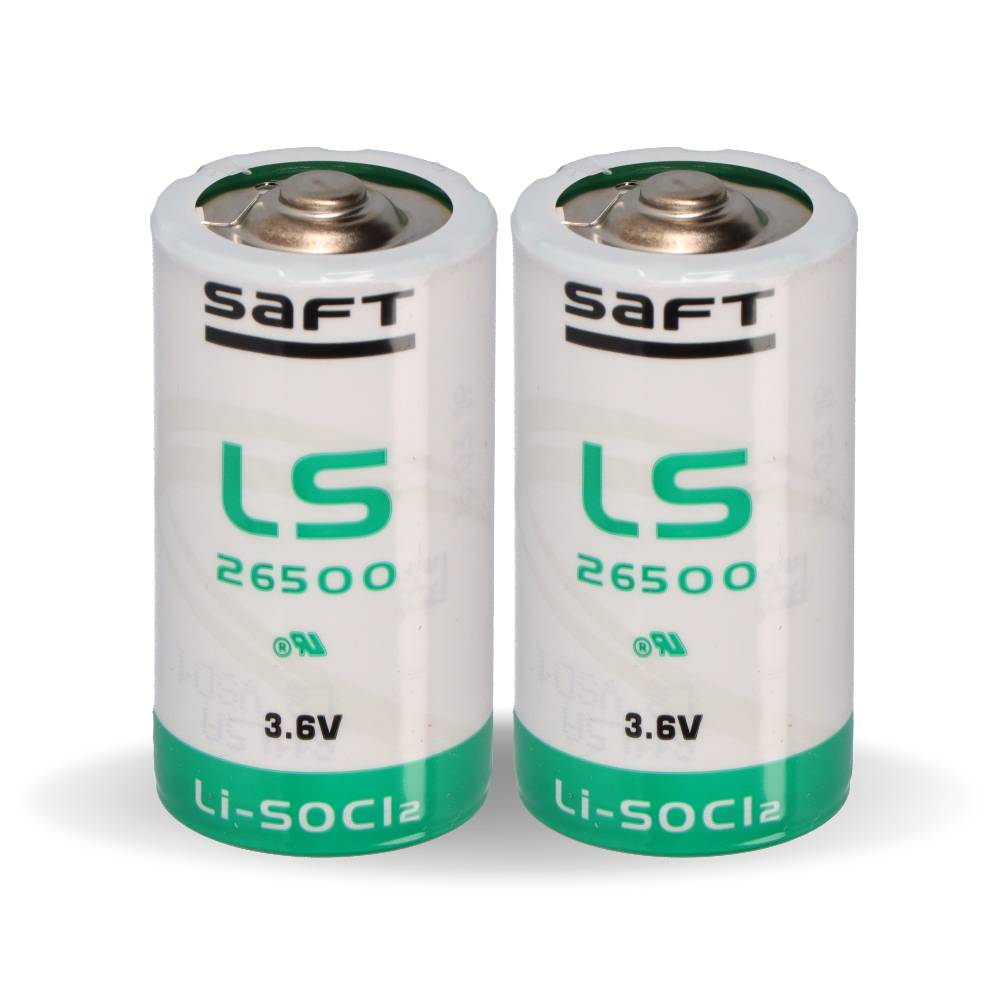 2x SAFT Lithium Batterie Baby C LS 26500 PLUS 3,6V 8,5Ah Lithium-Thionylchlorid-0