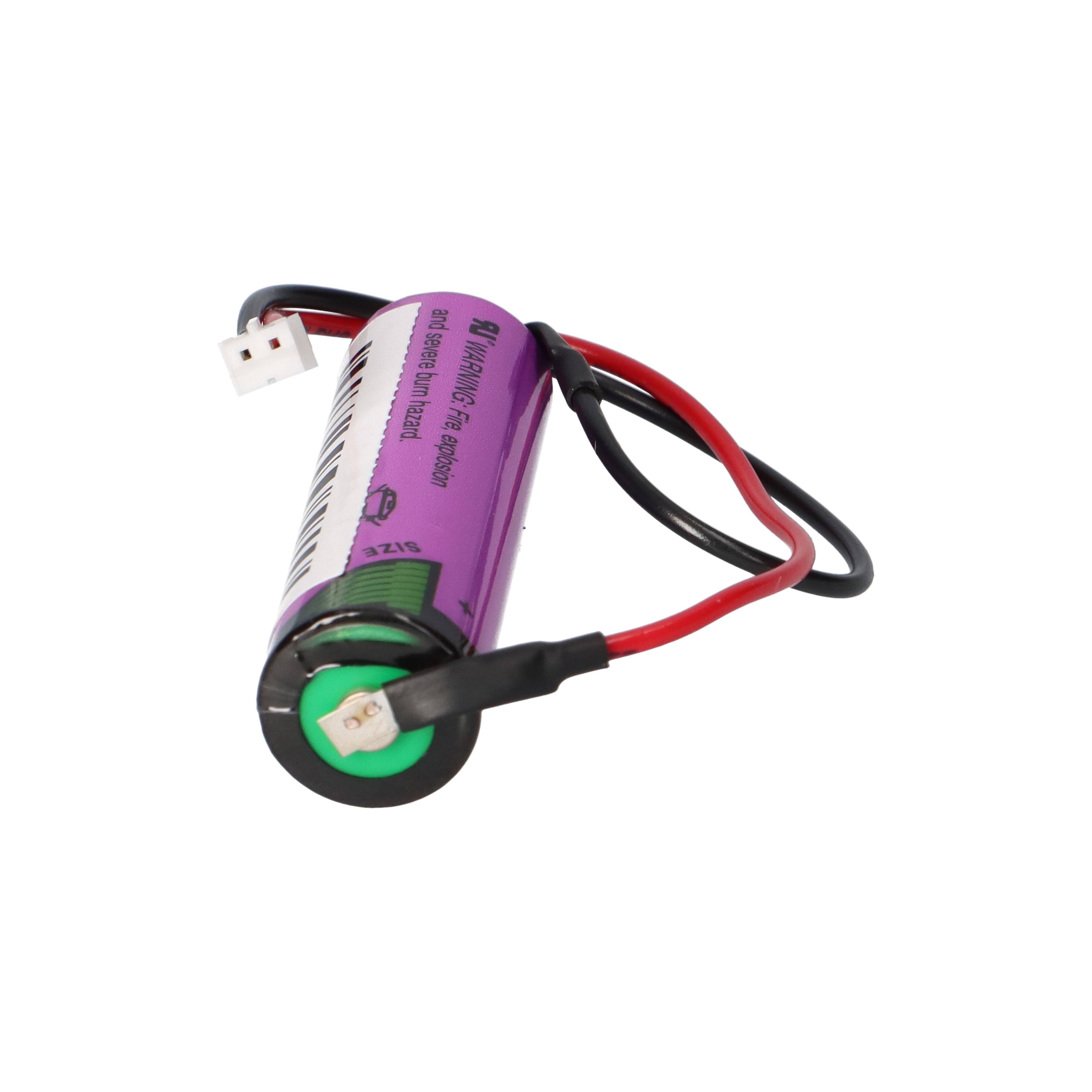 Testo Datenlogger Lithium Batterie mit Kabel und Stecker – 175-T1 Serie – AA 3,6 V 1,9 Ah-2