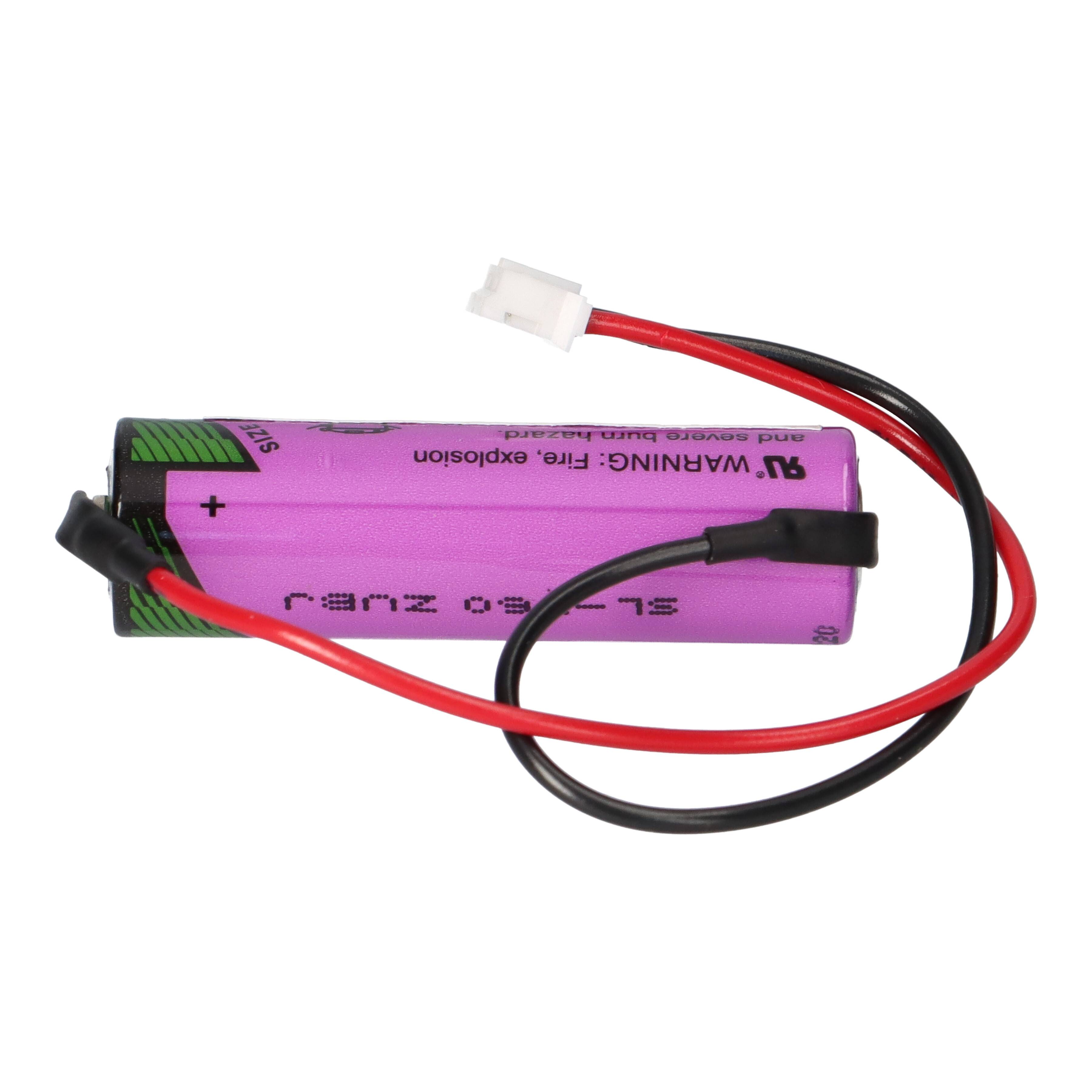 Testo Datenlogger Lithium Batterie mit Kabel und Stecker – 175-T1 Serie – AA 3,6 V 1,9 Ah-3