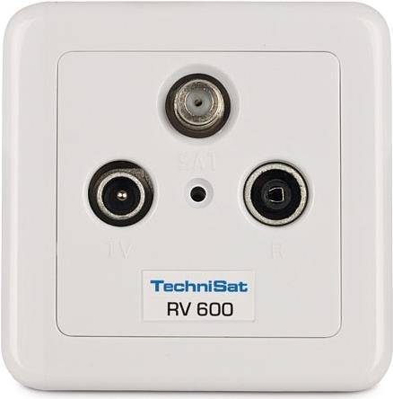 TechniSat TechniPro RV 600-10 - Wanddose - geeignet für Wandmontage - F-Stecker-1