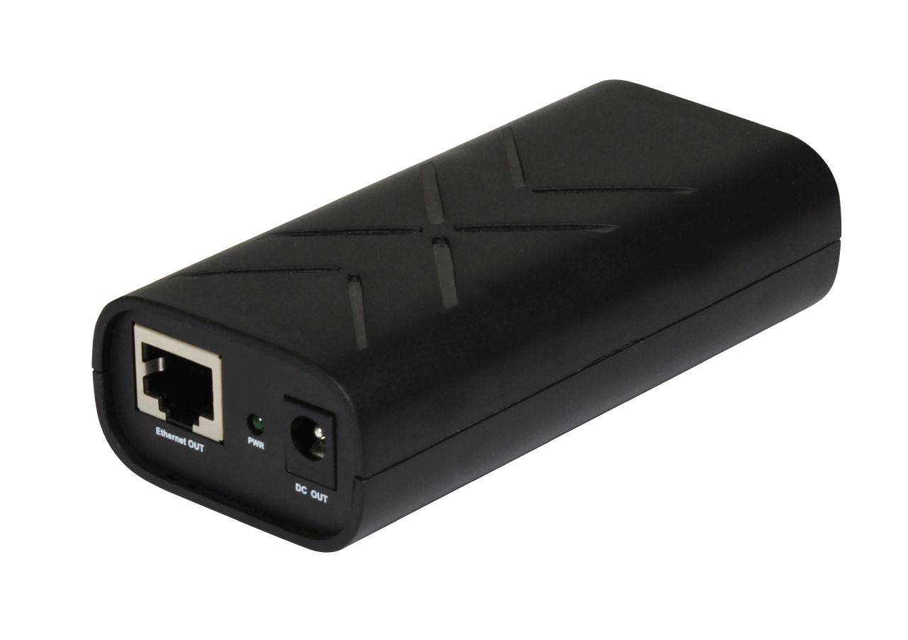 ALLNET PoE Splitter-Mini/Extractor Gigabit 24W 5V/12V Schaltbar - Switch - Kupfe-1