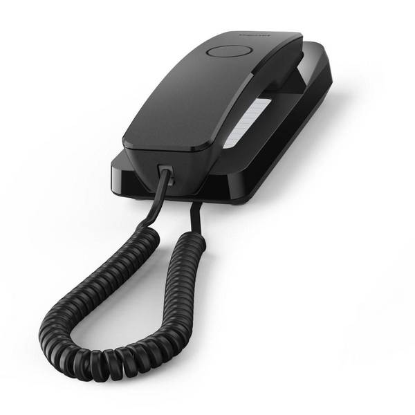 Gigaset Desk 200 - Telefon mit Schnur - Schwarz - MFV- /Impulswahl - Wahlwiederh