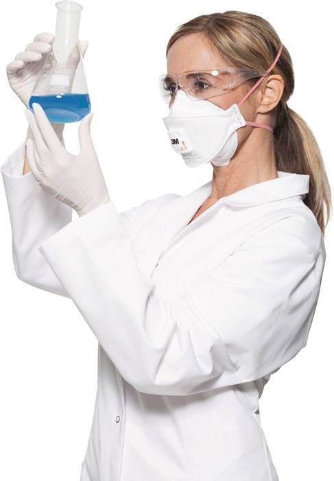 Atemschutzmaske 9332+ FFP3/V NR D m.Ausatemventil 3M-2