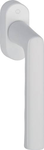 Fenstergriff Hamburg 0700L/U26 Alu.F9016 verkehrsweiß 32-42mm Stand.HOPPE-0
