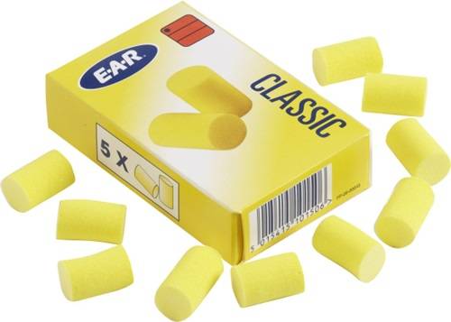 Gehörschutzstöpsel E-A-R™ Classic™ EN 352-2:2020 SNR 31 dB 250PA/Krt.5PA/Pk.3M-1
