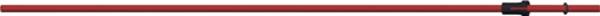 Drahtführungen 1-1,2mm 3m rot PTFE-Seele (Alu-Edelstahl-Ausführung) A.BINZEL