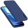 Cadorabo Schutzhülle für Motorola MOTO E20 / E30 / E40 Hülle in Blau Handyhülle Case Cover TPU Etui