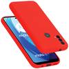 Cadorabo Schutzhülle für Motorola MOTO E20 / E30 / E40 Hülle in Rot Handyhülle Case Cover TPU Etui