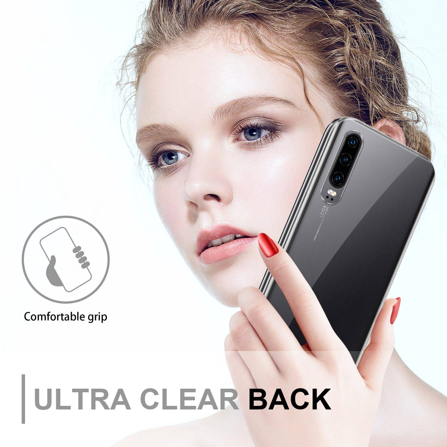 Cadorabo Schutzhülle für Huawei P30 Hülle in Transparent 360° Etui Full Body Handyhülle Cover Case-3