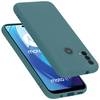 Cadorabo Schutzhülle für Motorola MOTO E20 / E30 / E40 Hülle in Grün Handyhülle Case Cover TPU Etui