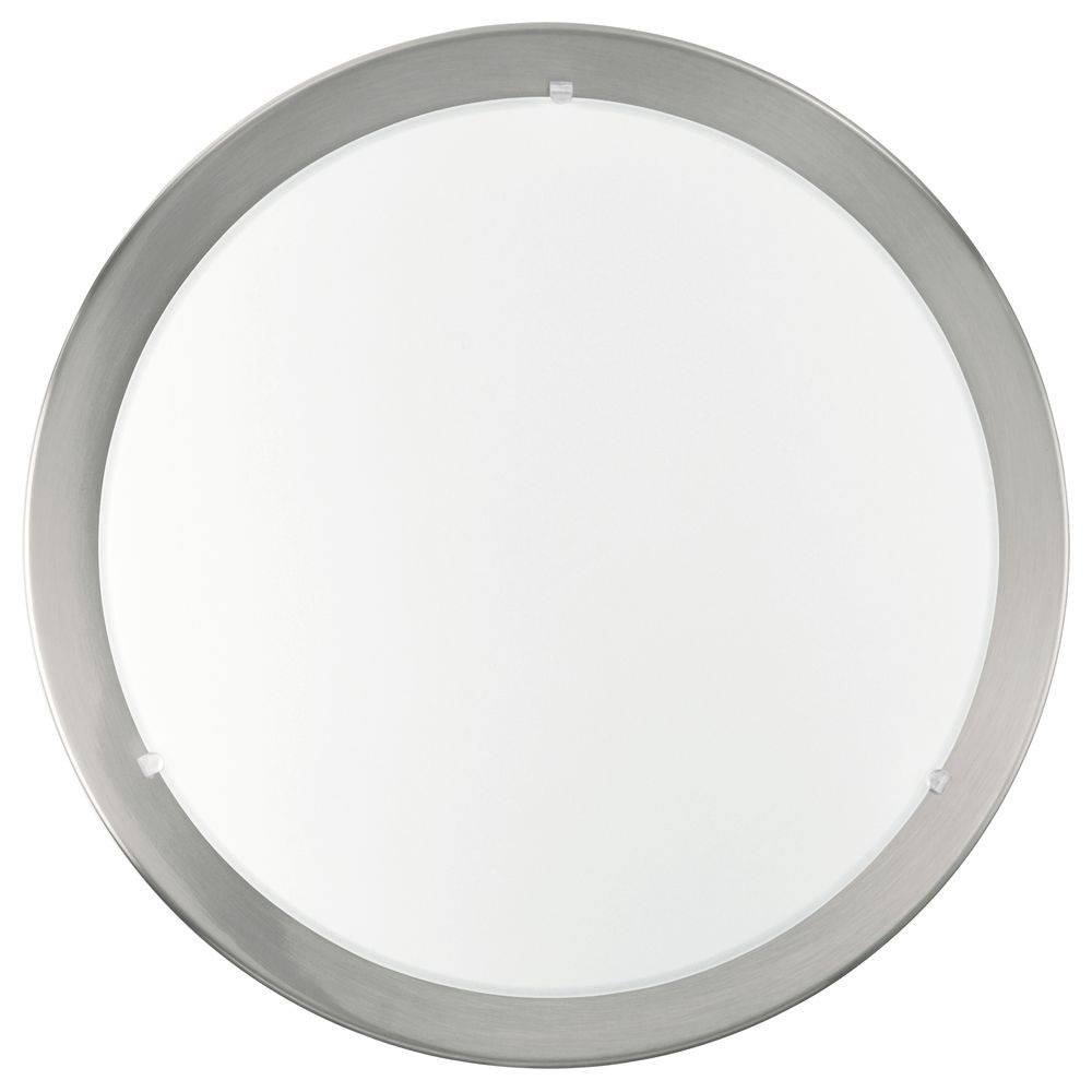 Deckenleuchte, 290mm, nickel-matt, satiniert-0
