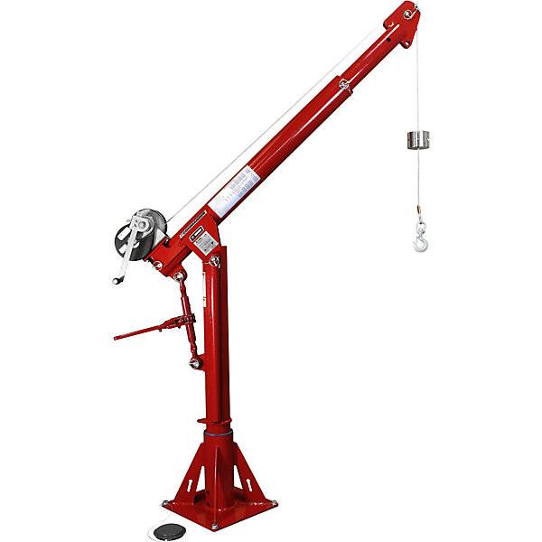 Davit-Drehkran Commander 2000 pulverbeschichtet Tragfähigkeit 905 kg. Thern Europe BV 75635749-0