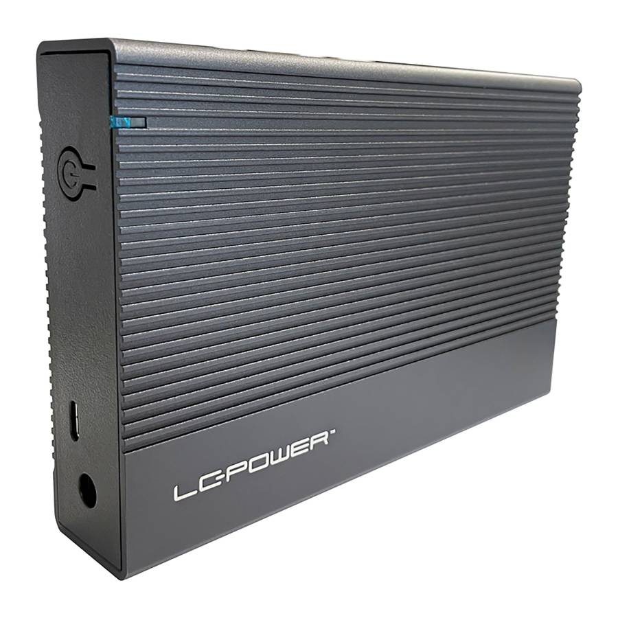 LC-Power Geh 8.9cm (3,5") SATAIII>USB3.0 LC-35U3-C (Alu)-0