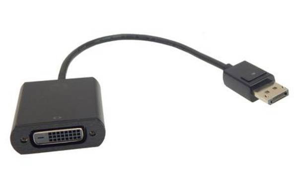 HP DisplayPortDVI Adapter, 27cm (752660-001)