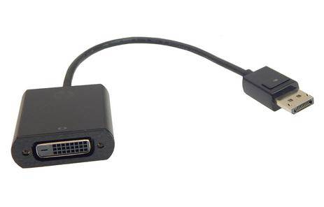 HP DisplayPortDVI Adapter, 27cm (752660-001)-0