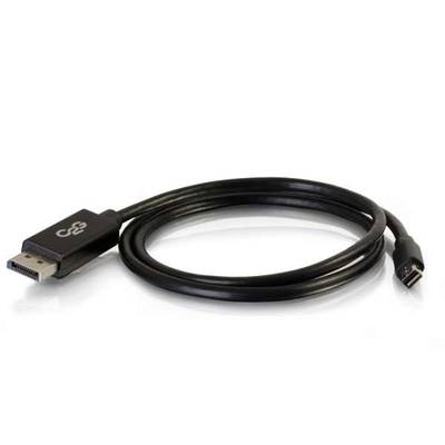 2m Adapterkabel Mini-DisplayPort auf DisplayPort Stecker/Stecker - Schwarz - Dis