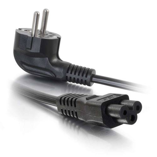 Laptop Netzkabel - Stromkabel - IEC 60320 C5 zu power CEE 7/7 (M)-0