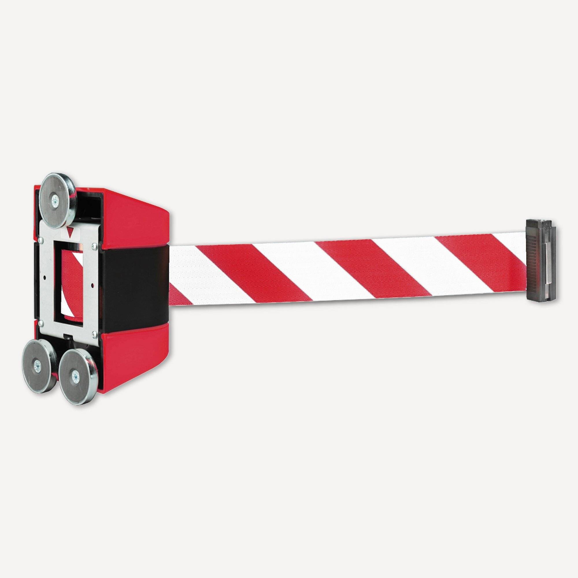 Magna-C Magnetisches Absperrband rot-weiß Länge 4,6m-5