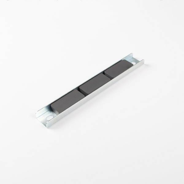 Ferrit Flachleiste im verzinkten U-Profil 203,2x27x11,6mm