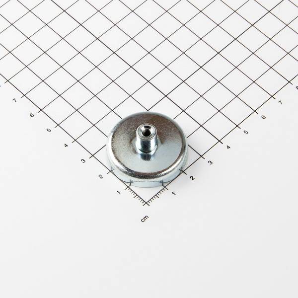 Ferrit Flachgreifer mit Gewindebuchse Ø32x15mm