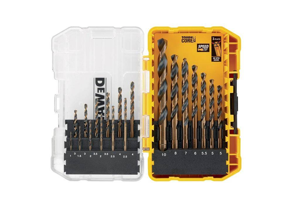 DeWALT Metallbohrer-Set DT70728 19tlg. HSS-G-1