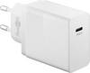 Goobay 57749 USB-C Netzteil 25W / Power Delivery Charger / Universal Ladegerät Handy & Tablet / USB C Adapter / Weiß