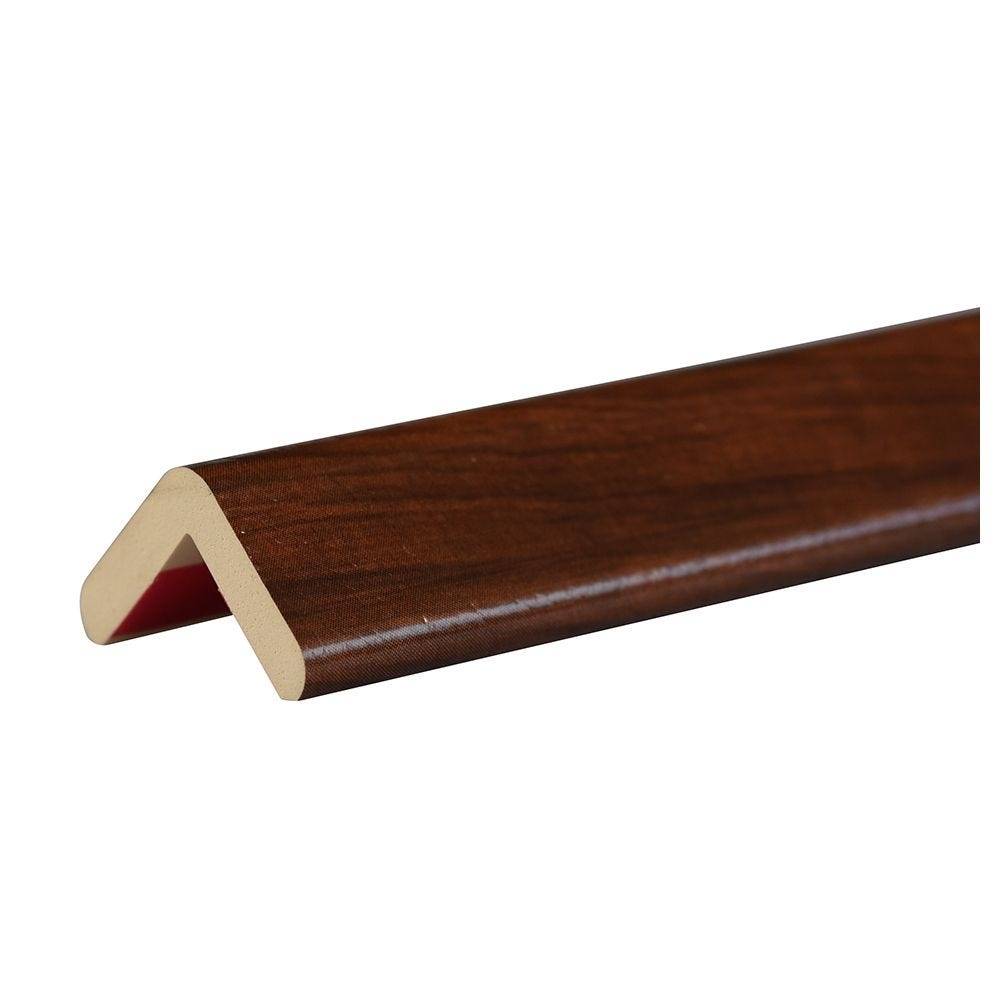 Knuffi® Design, Eckschutzprofil Typ H, selbstklebend, Holz cherry, 1 m