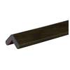 Knuffi® Design, Eckschutzprofil Typ E, selbstklebend, Holz dunkel, 5 m