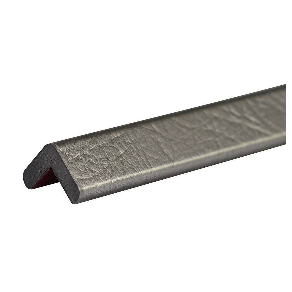 Knuffi® Design, Eckschutzprofil Typ E, selbstklebend, silber, 1 m