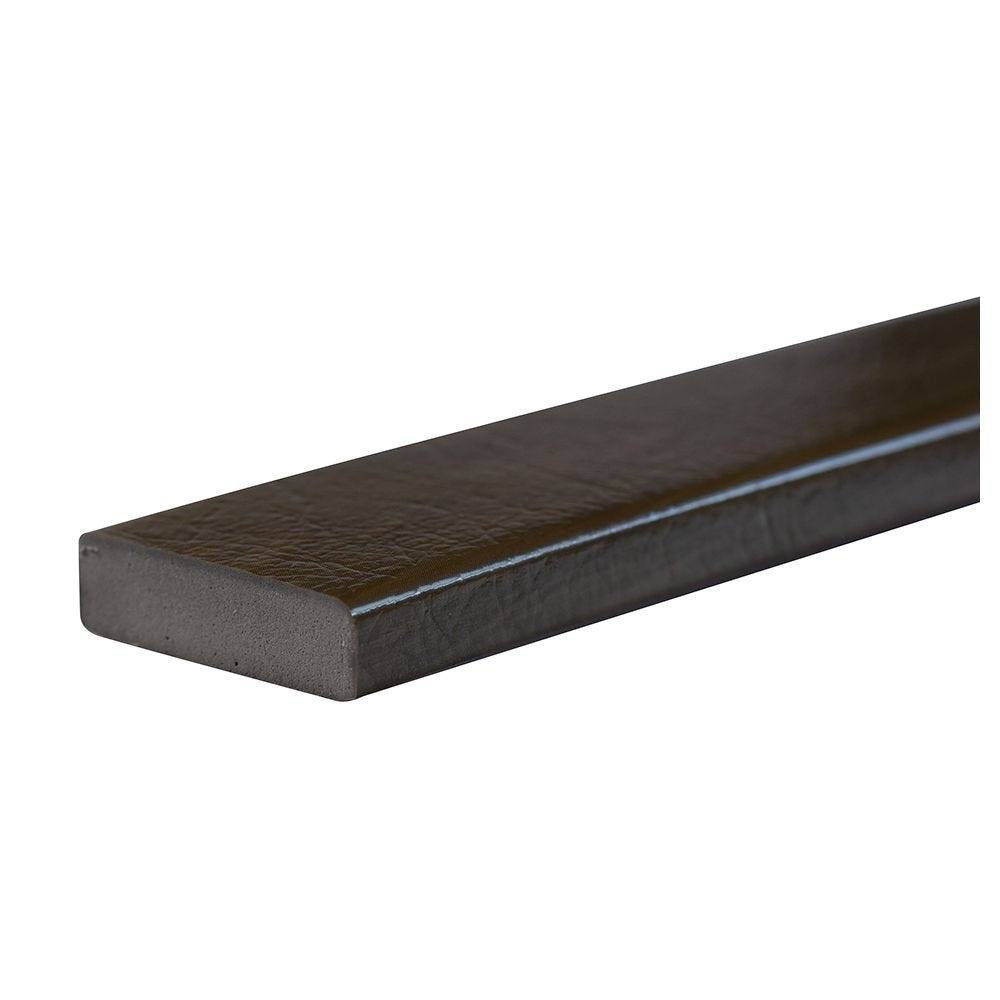 Knuffi® Design, Flächenschutzprofil Typ S, selbstklebend, Holz khaki, 1 m-0