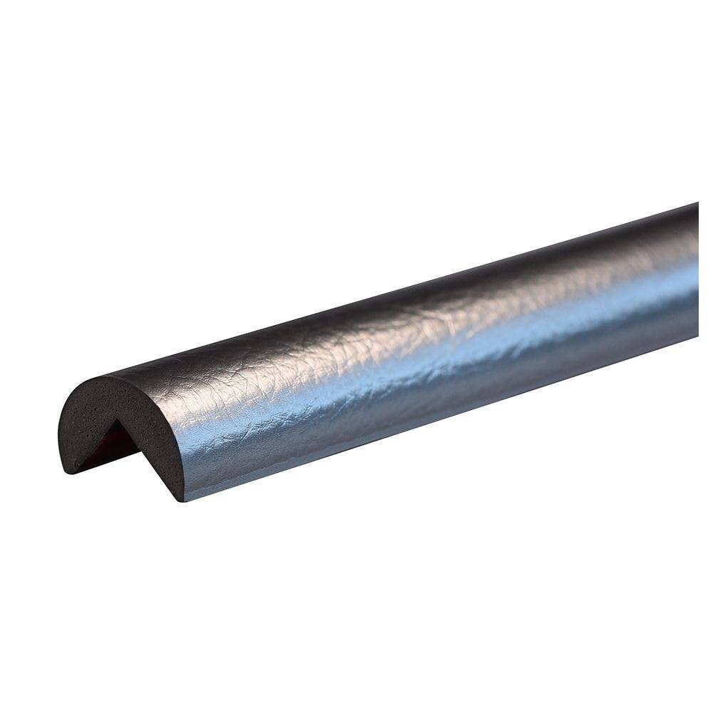 Knuffi® Design, Eckschutzprofil Typ A, selbstklebend, silber, 1 m-0