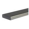 Knuffi® Design, Flächenschutzprofil Typ S, selbstklebend, silber, 1 m