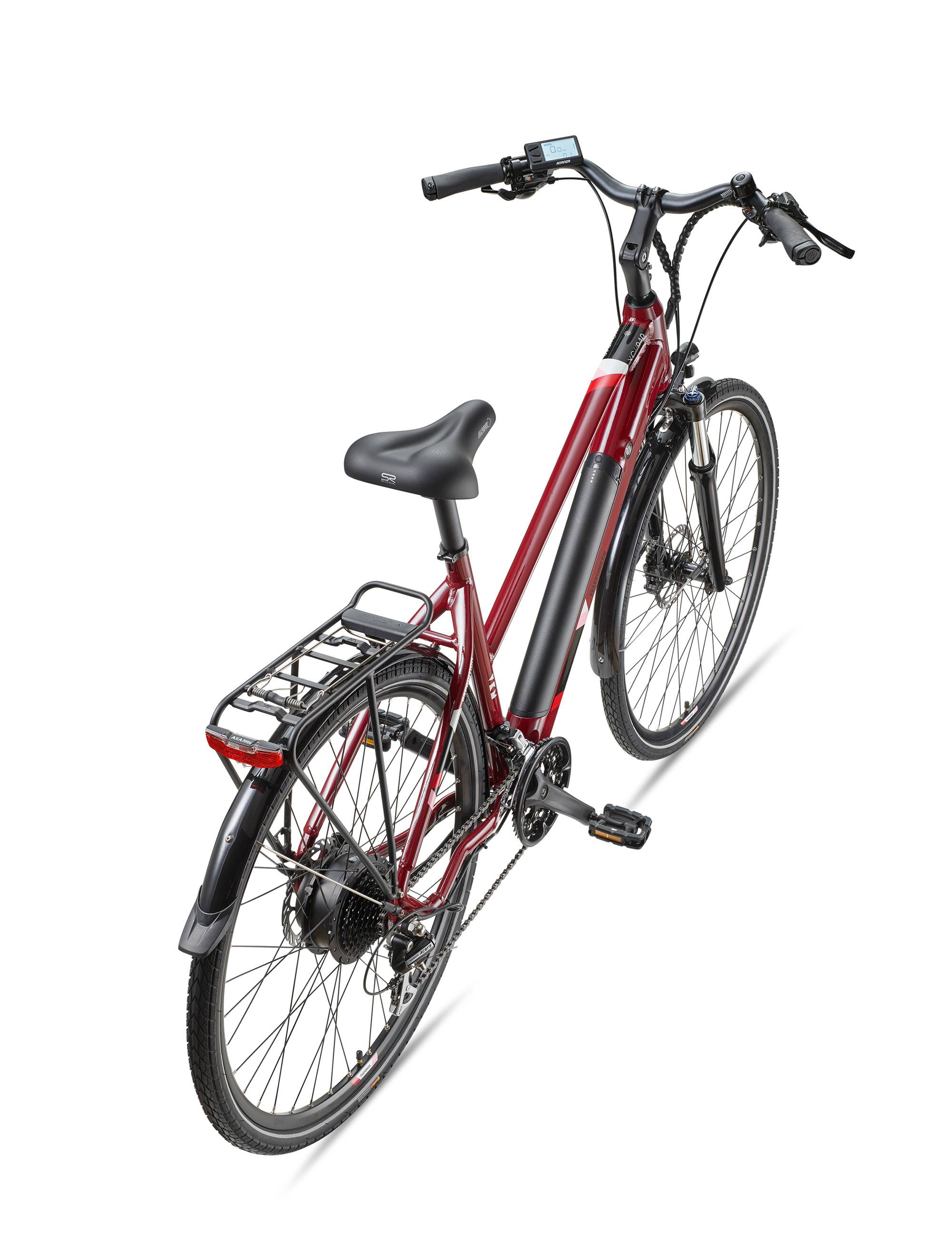 Telefunken Trekking E-Bike | Elektrofahrrad 28 Zoll | 24-Gang Kettenschaltung | Heckmotor 250W | 417,6Wh Akku | Pedelec-2