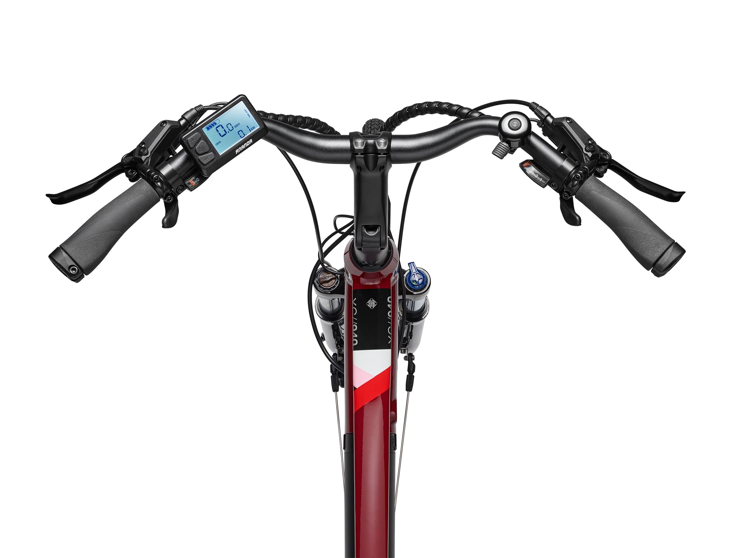Telefunken Trekking E-Bike | Elektrofahrrad 28 Zoll | 24-Gang Kettenschaltung | Heckmotor 250W | 417,6Wh Akku | Pedelec-3