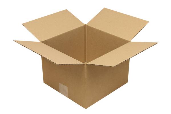 Faltkarton 1-wellig, Innenmaß 250 x 250 x 190 (L x B x H in mm), Qualität 1.20B