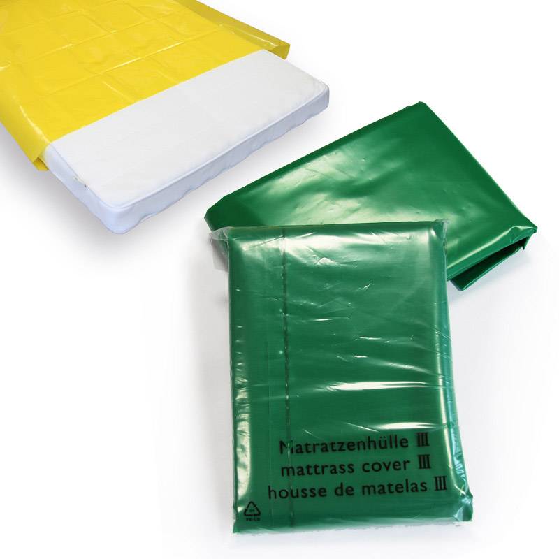 PE-Matratzenhülle III, grün, 1700 x 2400 mm x 0,09mm-0