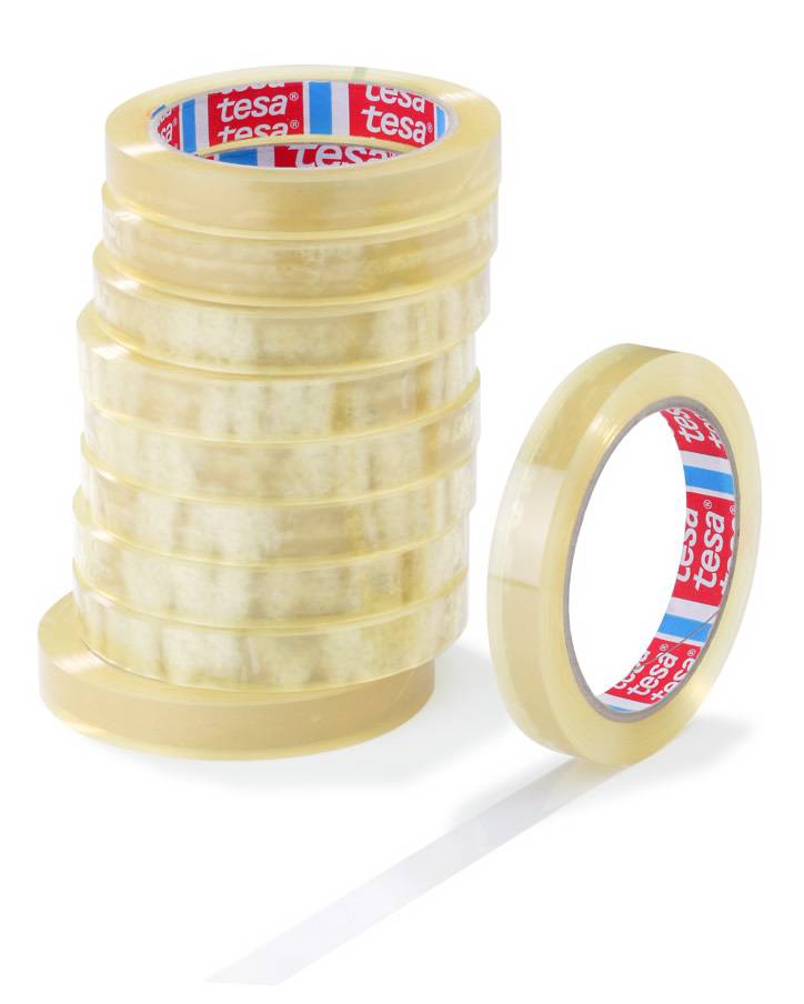 tesafilm Universal, 15mm breit x 66lfm., transparent,76mm Kern, Box (10 Rollen)-0