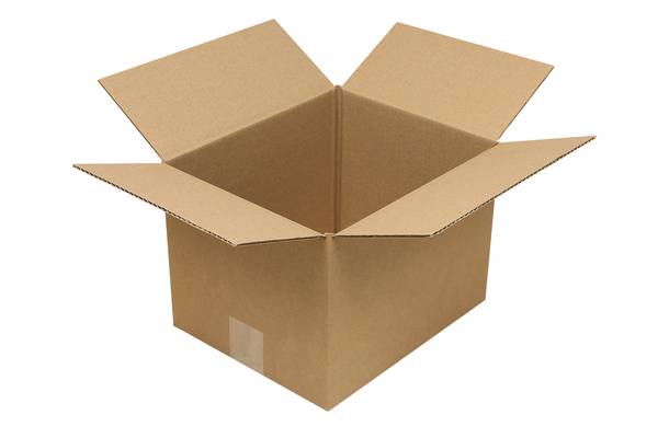 Faltkarton 1-wellig, Innenmaß 280 x 230 x 200 mm, Qualität 1.20 B, braun