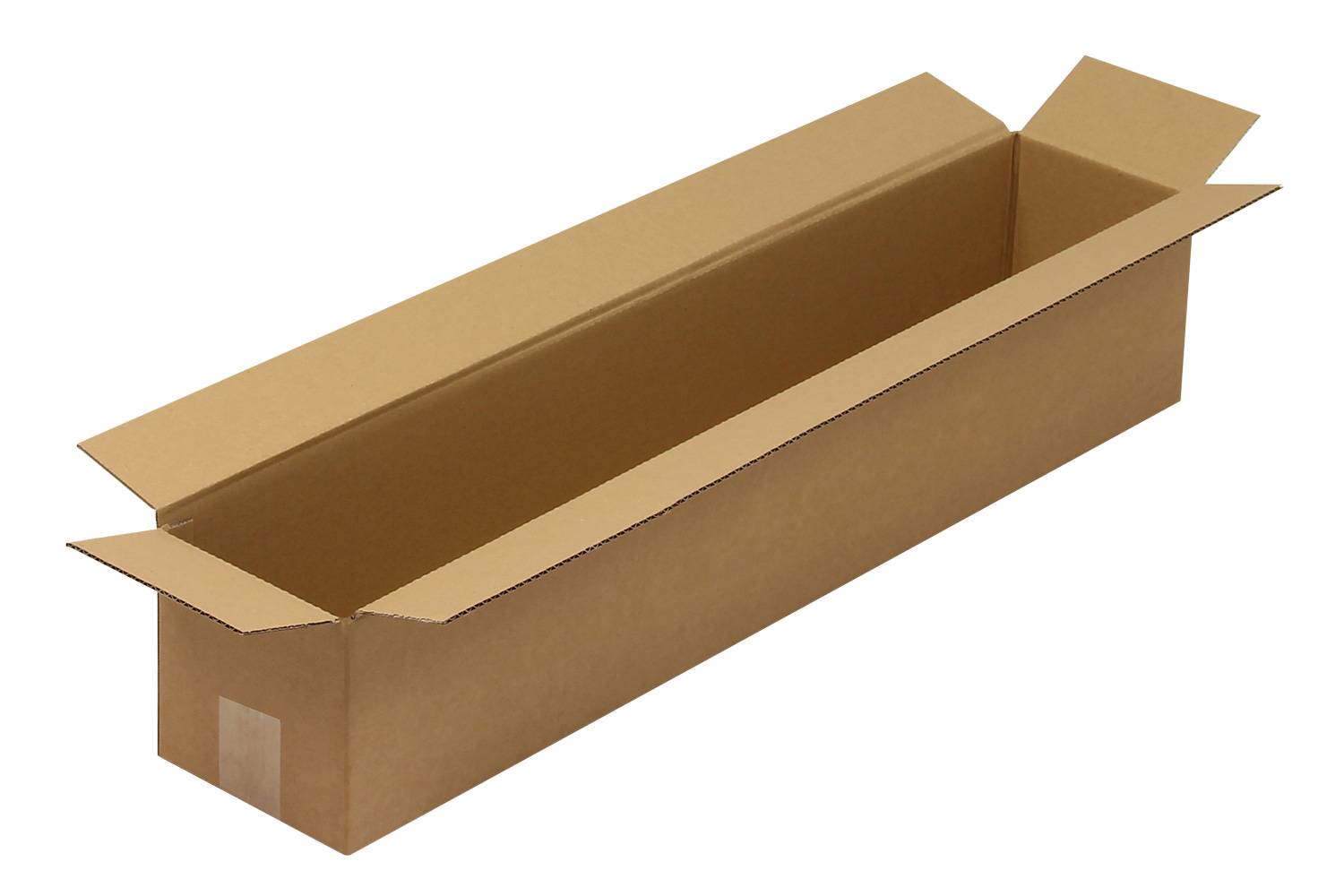 Wellpapp-Faltkarton lang 1-wellig, 800 x 150 x 150 mm-0